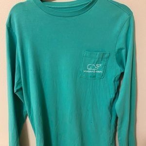 Teal Vineyard Vines Long Sleeve Size XS